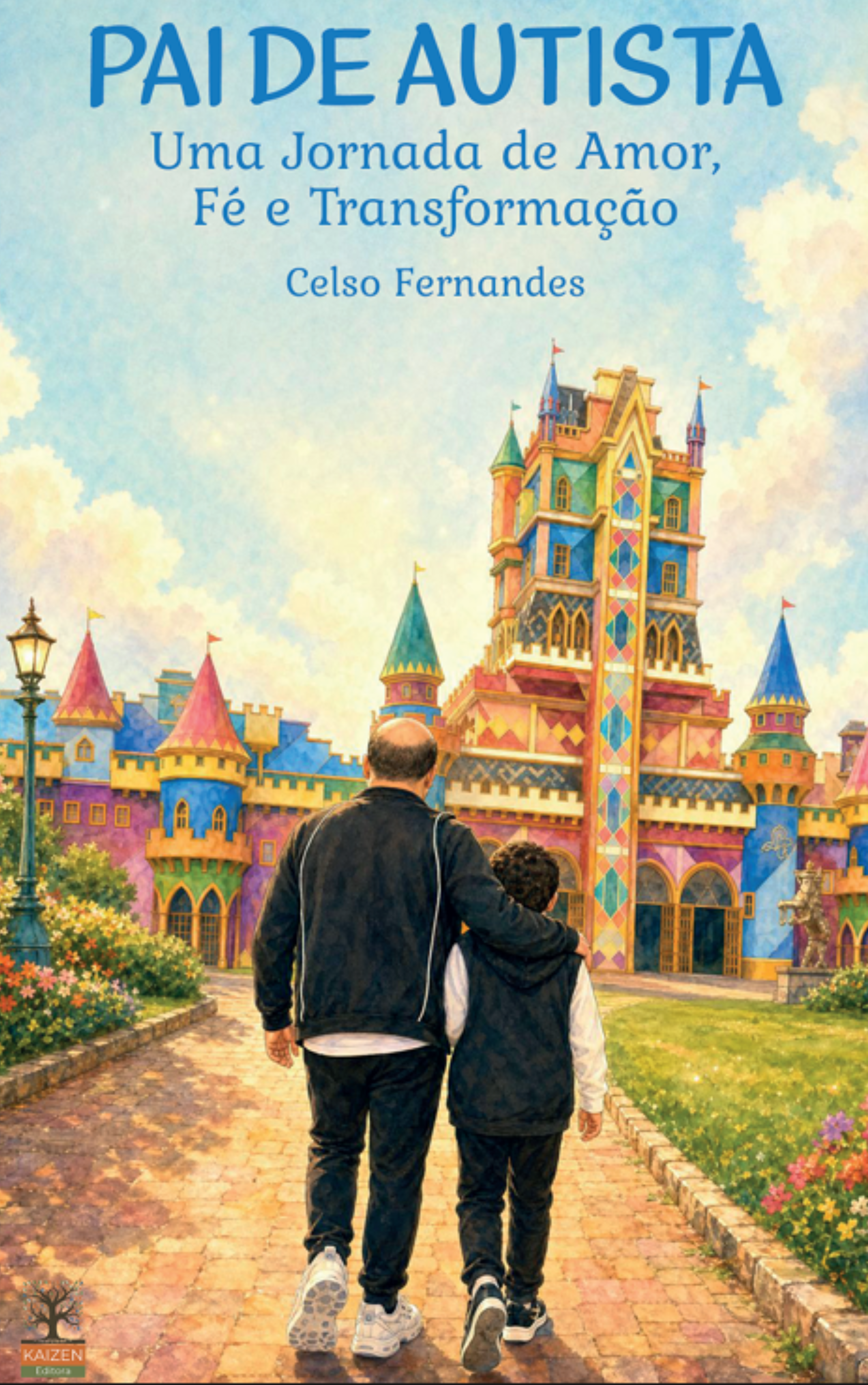 Capa do Livro Pai de Autista